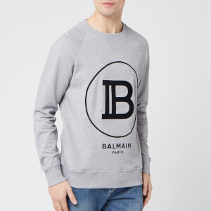 Balmain Men's Sweatshirt - Gris Chine