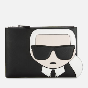 Karl Lagerfeld Women's K/Ikonik Pouch - Black