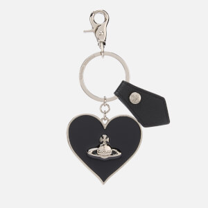 Vivienne Westwood Women's Gadget Mirror Heart Keyring - Black
