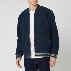 Edwin Men's Yuka Full Zip Bomber Jacket - Navy