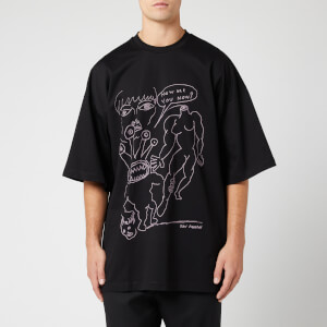OAMC Men's How Are You Now? T-Shirt - Black
