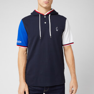 Polo Sport Ralph Lauren Men's Hooded Polo Shirt - Aviator Navy