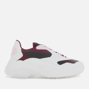 Axel Arigato Women's Swipe Running Style Trainers - White/Burgundy/Pink