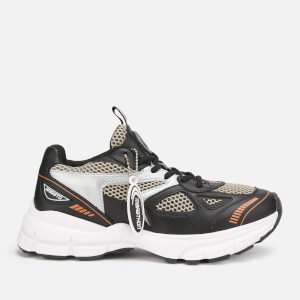 Axel Arigato Women's Marathon Running Style Trainers - Black/Grey/Orange