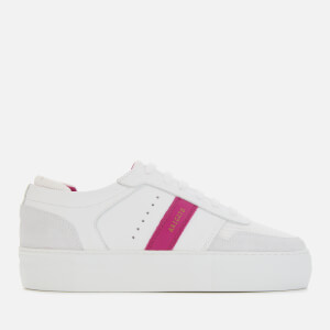 Axel Arigato Women's Leather Platform Trainers - White/Pink