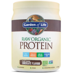 Raw Organic Protein Powder - Chocolate - 498G