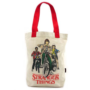 Loungefly Stranger Things Bike Gang Tote Bag