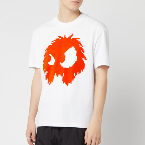 McQ Alexander McQueen Men's Dropped Shoulder Monster T-Shirt - Optic White