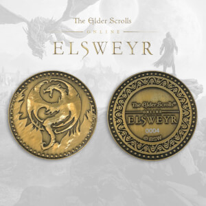 Elder Scrolls "Elsweyr" Collector's Limited Edition Coin: Silver Variant