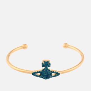 Vivienne Westwood Women's Grace Bas Relief Open Bangle - Gold Montana