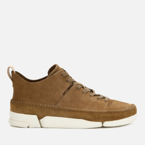 Clarks Originals Men's Trigenic Flex Nubuck Trainers - Olive