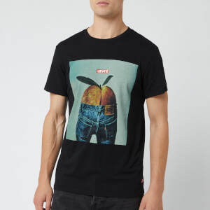 Levi's Men's Peach Photo T-Shirt - Mineral Black