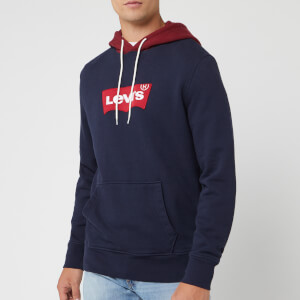 Levi's Men's Modern Contrast Hoodie - Nightwatch Blue