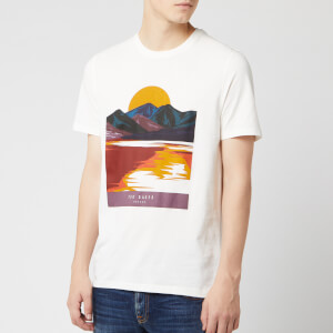 Ted Baker Men's Hotsun Printed T-Shirt - Ecru