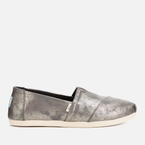 TOMS Women's Alpargata Slip-On Pumps - Dark Grey