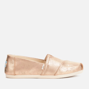 TOMS Women's Alpargata Slip-On Pumps - Gold