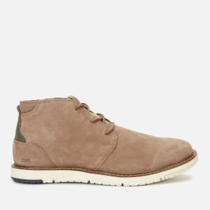 TOMS Men's Navi Leather Chukka Boots - Brown