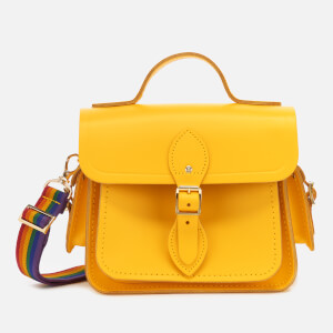 The Cambridge Satchel Company Women's Traveller Bag with Side Pockets - Spectra Yellow/Rainbow