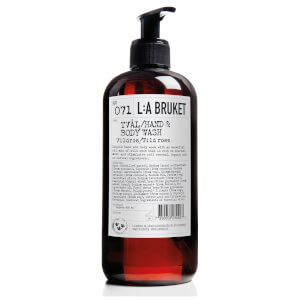 L:A BRUKET Wild Rose Hand and Body Wash 450ml