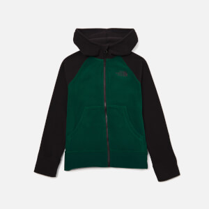 The North Face Boys' Glacier Full Zip Hoodie - Night Green