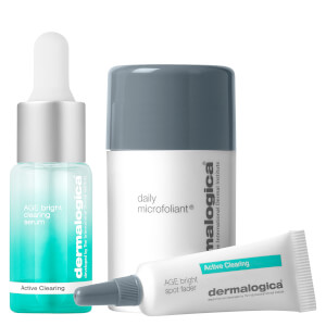 Dermalogica Active Clearing Clear and Brighten Kit 0.45 oz (Worth $75)