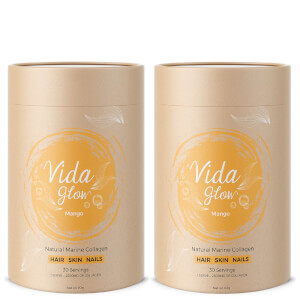 2 x Vida Glow Marine Collagen Sachets - Mango 30 x 3g