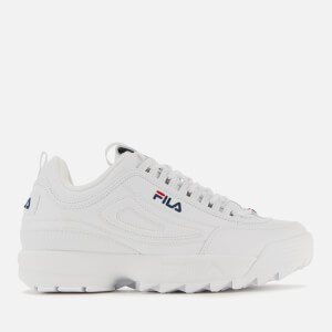 black chunky trainers fila