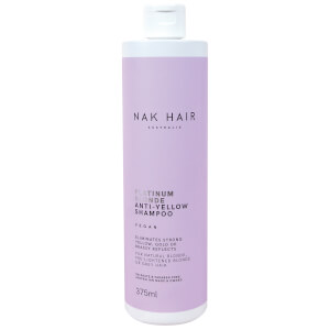 Nak Platinum Blonde Anti-Yellow Shampoo 375ml