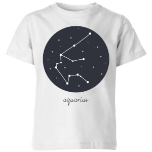 Aquarius Kids' T-Shirt - White