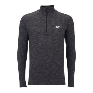 Performance 2 Pack 1/4 Zip Top - Charcoal Marl/Grey Marl