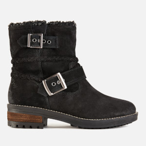 Superdry Women's Hurbis Biker Boots - Black