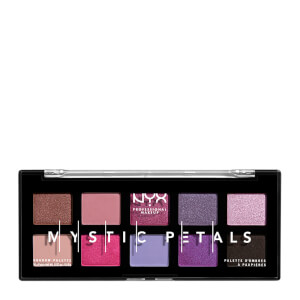 NYX Professional Makeup Mystic Petals Eye Shadow Palette 8g - Midnight Orchid