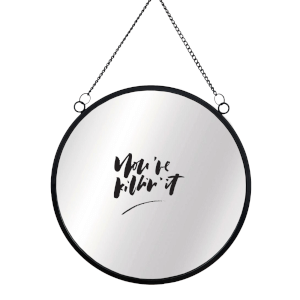 You're Killin' It Round Mirror & Vinyl Sticker