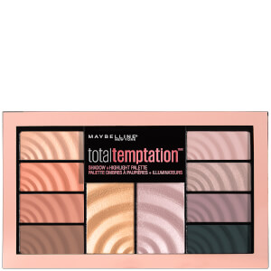 Maybelline Total Temptation Eyeshadow and Highlight Palette 12g