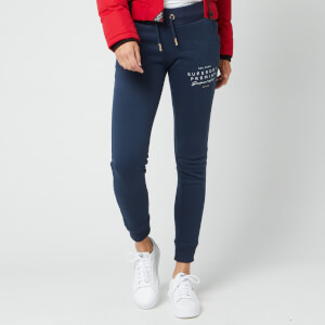 Superdry Women's Applique Joggers - Navy