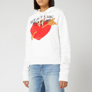 Helmut Lang Women's PZ Valentine Standard Hoodie - Chalk White