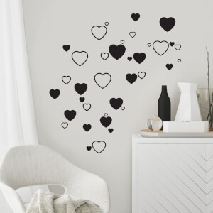 Hearts Decal Pack