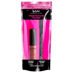 NYX Professional Makeup Lip Pink Nude with Soft Matte Lip Cream Gift Set