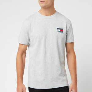 Tommy Jeans Men's Badge T-Shirt - Light Grey Heather
