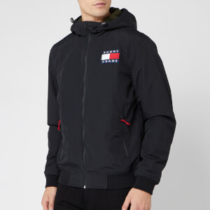 Tommy Jeans Men's Padded Nylon Jacket - Tommy Black