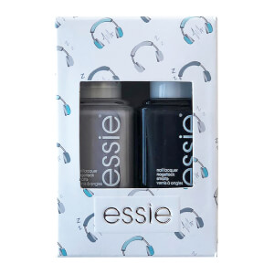 essie Press Pause Greys Nail Polish Duo Kit 2 x 13.5ml