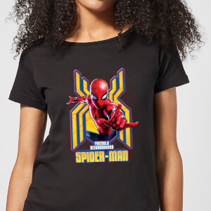 Spider Man Far From Home Friendly Neighborhood Spider-Man Women's T-Shirt - Black
