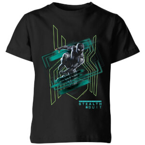 Spider-Man Far From Home Stealth Suit Kids' T-Shirt - Black