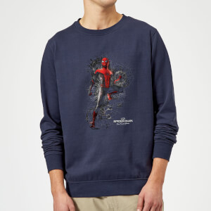 Spider-Man Far From Home Upgraded Suit Sweatshirt - Navy
