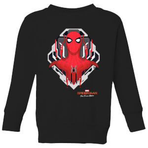 Spider-Man Far From Home Web Tech Badge Kids' Sweatshirt - Black