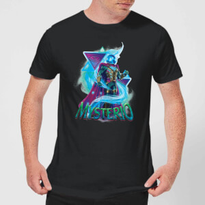 Spider-Man Far From Home Mysterio Energy Triangles Men's T-Shirt - Black