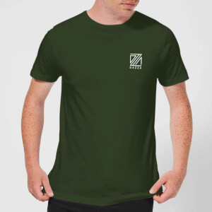 Dazza Pocket Text Men's T-Shirt - Forest Green