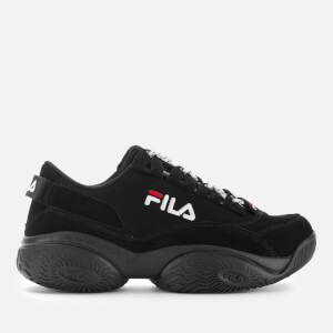 FILA Men's Provenance Trainers - Black/Black/White