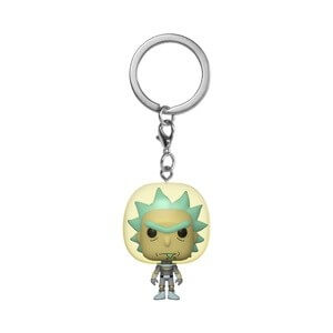 Rick And Morty Space Rick Pocket Pop! Keychain
