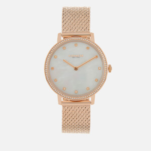 Coach Women's Audrey Mesh Strap Watch - Rose Gold